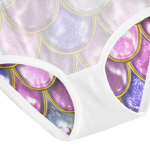 Purple Pink Mermaid Scales Toddler Girls's Underwear 2T 202c1425 5