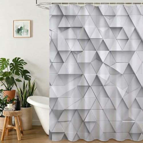Rideau de douche en tissu polyester de qualité supérieure durable - 2