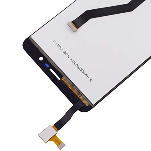 Image of LCD Screen Display Digitizer Touch Panel Without Frame Screen Replacement for ZTE Blade Z Max Z982(Black)