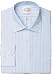Eagle Men's Regular Fit Non Iron Blue Ground Stripe