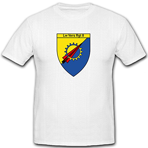 T-shirt LwVersRgt 8 Bundeswehr approvisionnement en air blanc 4XL