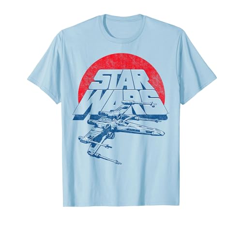 Amazon.com: STAR WARS Boys Vintage Inspired X-Wing Fighter T-Shirt