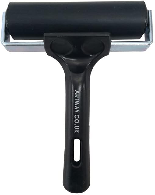 Artway Rubber Inking/Lino Brayer Roller - 10cm