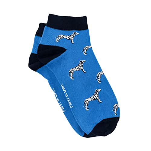 Image of Mint & Oak Men Ankle Socks, Printed Funky Socks, Cotton Unisex Ankle Length Sock, Odour Free Socks - Pack of 1
