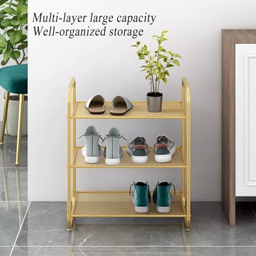 Rangement de chaussures grand format en métal robuste pour entrée - 5