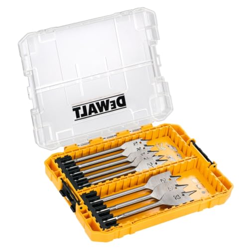 DEWALT DT70750-QZ- Set di punte piatte per trapano, 8 pezzi