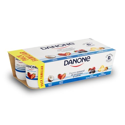 Danone Sabores Fre/Mac/Coc/Fr. Bosque 8x120 g