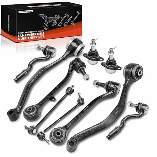 Frankberg Ensemble de Barres de Liaison Transversale 10 Pièces Compatible avec X3 E83 2.0L-3.0L 2004-2008 X3 E83 xDrive18 xDrive20 xDrive30 2.0L 3.0L 2008-2011 Remplace# 31103415027