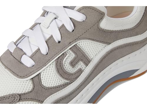 Cole Haan Cole Haan Women's Grandpro Eleeana Runners, White Leather/Frost Gray Suede, 9.5-C US