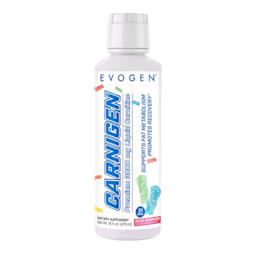 Optimiser l'énergie fitness avec Evogen Carnigen Liquid Sour Gummies