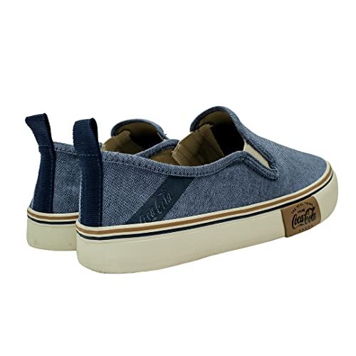 Tênis Coca-Cola Shoes, Iate Summer, Masculino, Petrole, 39