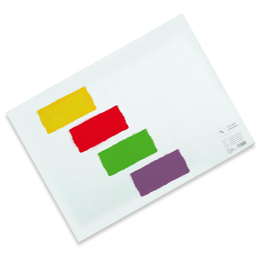 FoamPRO 121 Jumbo Paint Color Sample Board - 18" x 24" Paint Board for Easy Color Testing - Great for DIY Projects, Durable Plastic