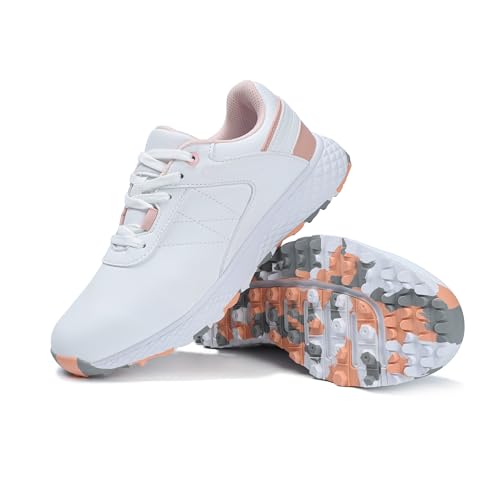 Image of Men's Spikeless Golf Shoes Men Waterproof Wears Golf Sport Sneakers Training Walking Shoe