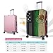 Travel Luggage Cover Vintage Mexico Michoacan Mexican And America Flag Fashion Washable Baggage Suitcase Protector Fit For Luggage X-Large