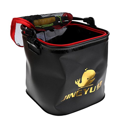 YIJU Balde de Armazenamento Dobrável Ao Ar - Preto