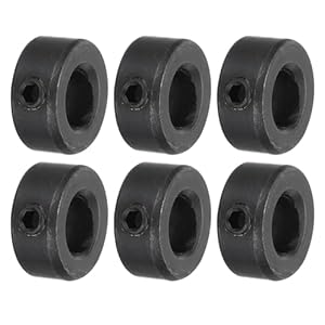 Sourcing Map Schaftmanschette mit Klemmverschluss, 6 Stück