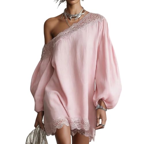 Blouse Ample d'Été en Dentelle Respirante sans Compromis sur le Style