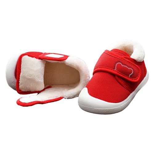 Baby Boy Girl Sneakers Fall and Winter Soft Sole Non Slip Padded Cotton Shoes Lightweight Toddler Shoes Kids Dress