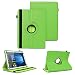 Produktbild NAUC Tablet Schutzhülle kompatibel mit Alldocube iPlay 50 50S 50 Pro 40 20 Pro 40H Hülle Tasche Standfunktion 360° Drehbar Cover Universal Case, Farben:Grün