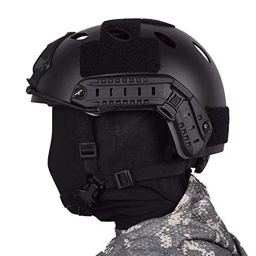 Tongcamo Fast PJ Paintball Airsoft Helmet for Training, Rescue, Climbing, Riding, Jumping, Military - Thumbnail 5
