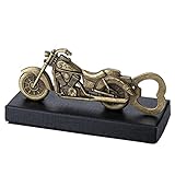 Vintage Motorcycle Bottle Opener, Cool Beer Gift, Unique Gift for Dad Boyfriend Groomsman and Motorcyclists, Bronze