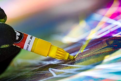 Molotow ONE4ALL Acrylic Paint Marker Set, 6 Basic Colors #1, 2mm (200.230) - Thumbnail 3