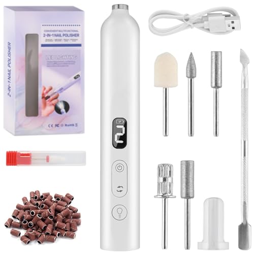 Foydream Elektrische Nagelfräser, Professionell Elektrisch Nagelfeile für Gelnägel Pediküre Maniküre Set Nagelfeile für Gelnägel und Acrylnägel, Nagelfräser für Gelnägel, 20000 u/min, Verstellbare Ges Foydream Elektrische Nagelfräser, Professionell Elektrisch Nagelfeile für Gelnägel Pediküre Maniküre Set Nagelfeile für Gelnägel und Acrylnägel, Nagelfräser für Gelnägel, 20000 u/min, Verstellbare Ges