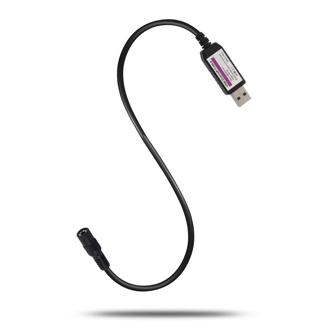 ヒーターベスト USB電源変換ケーブル ヒートベスト 5V to 7.4V 8.4V昇圧ケーブル 電気加熱服/QC3.0モバイルバッテリー対応 usb→DC電源 電熱ベスト HEATERVEST 接続用