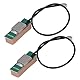 Dualband-Antenne, 2 Stück GPS-BD-Antenne, Keramik, Aktives Dualband, Hohe Verstärkung, GPS-Signalempfang, Übertragungsmodul 28DBI