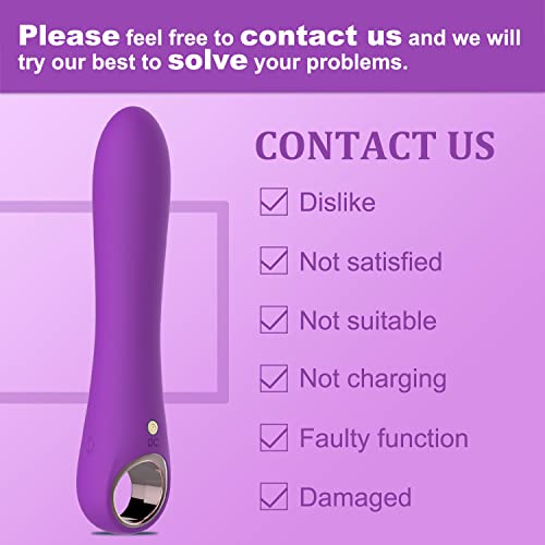 G Spot Bullet Vibrators Sex Toy For Women, Tuitionua Rose Vibrator With 10 Vibrations, Silicone Dildo Vibrator Clitoris Vagina Anal Vibrating Machine, Adult Female Sex Toys(Purple) #TOP5