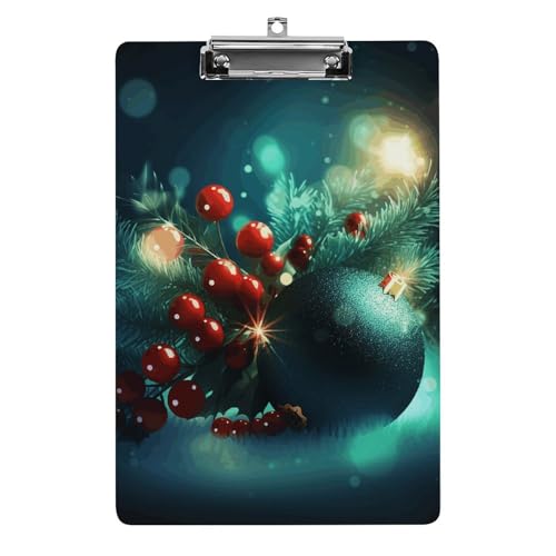 Porte-bloc multifonction de Noël A4 idéal pour organiser vos recettes de cuisine festives