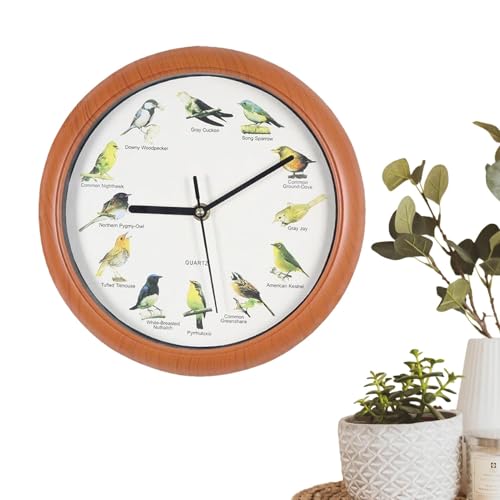 Horloge murale décorative coucou et pendule vintage oiseau