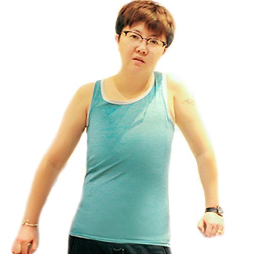 Classeur poitrine tomboy débardeur long mesh binder respirant trans lesbienne plus size