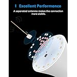 meross Smart Light Bulb, Smart WiFi LED Bulbs Compatible with Apple HomeKit, Siri, Alexa, Google Assistant and SmartThings, Dimmable E26 Multicolor 2700K-6500K RGB, 810 Lumens 60W Equivalent - Image 5