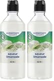 SodaStream Concentré Limonade pour Machine à Eau Pétillante et Soda | Préparez jusqu'à 9 Litres de Limonade en Quelques Secondes, 440ml (Lot de 2)
