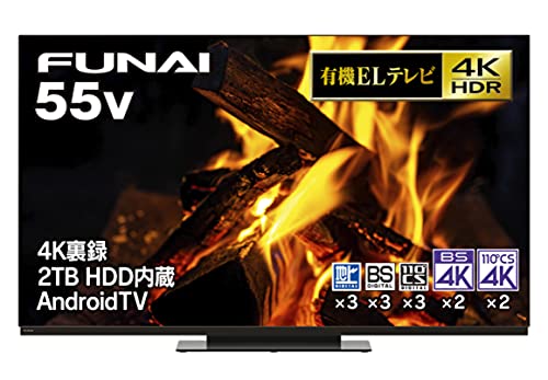 FUNAI フナイ　テレビ　55v FUNAI ／ FireTV 55V型 Fire TV搭載 4K液晶テレビ FL-55UF370