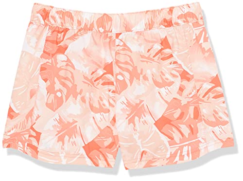 Columbia Youth Girls Super Tamiami Pull-On Short, Corange Philo Palms, Small #TOP22