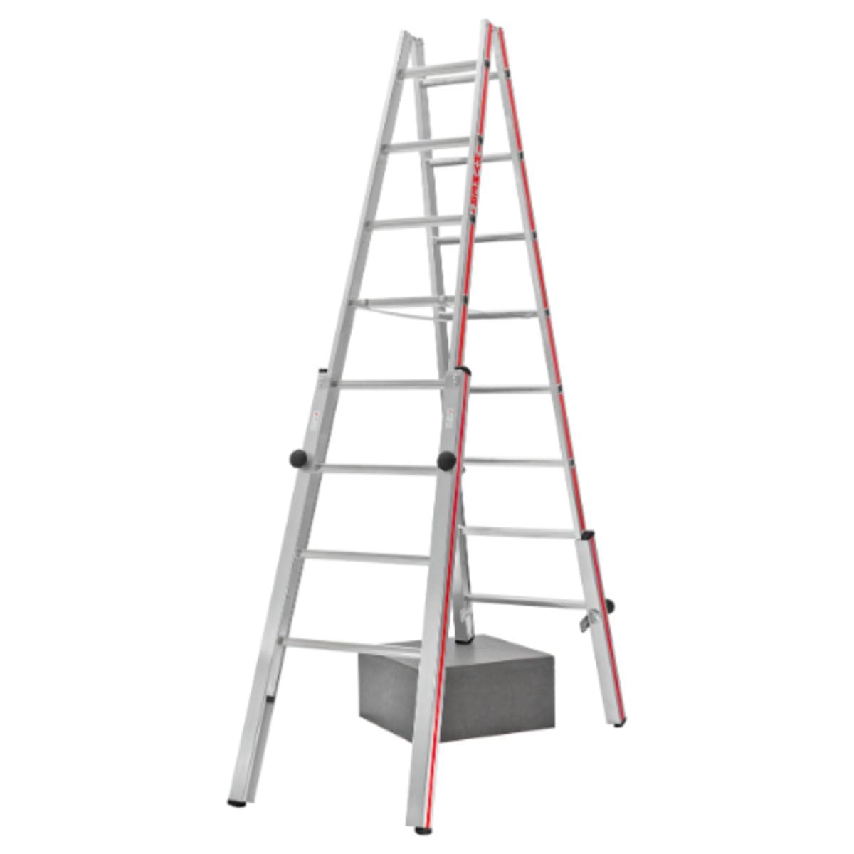 Hymer 412316 - Escalera (2 x 8 peldaños)