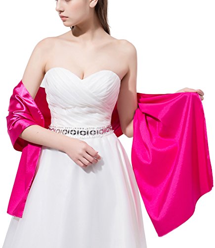 Satin Scarf Long Lightweight Shawls for Women(DDNPJ1)3