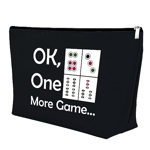 Bolsa de maquillaje Mahjong para fanáticas