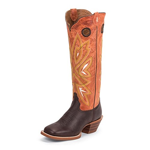 Tony Lama Women's Magnolia Orange 16" Height (3R2401L) | Foot Chocolate Frio |