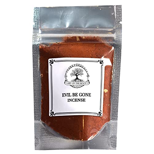 Evil Be Gone Incense for Negativity, Spirits & Unwanted Energy 1.25 oz Hoodoo Voodoo Wicca Pagan