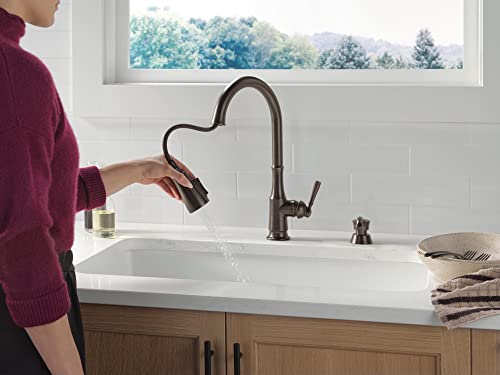 Delta-Faucet-Capertee-Oil-Rubbed-Bronze-Kitchen-Faucet-with-Soap-Dispenser-Kitchen-Faucets-with-Pull-Down-Sprayer-Kitchen-Sink-Faucet-with-Magnetic-Docking-Head-Venetian-Bronze-19877Z-RBSD-DST