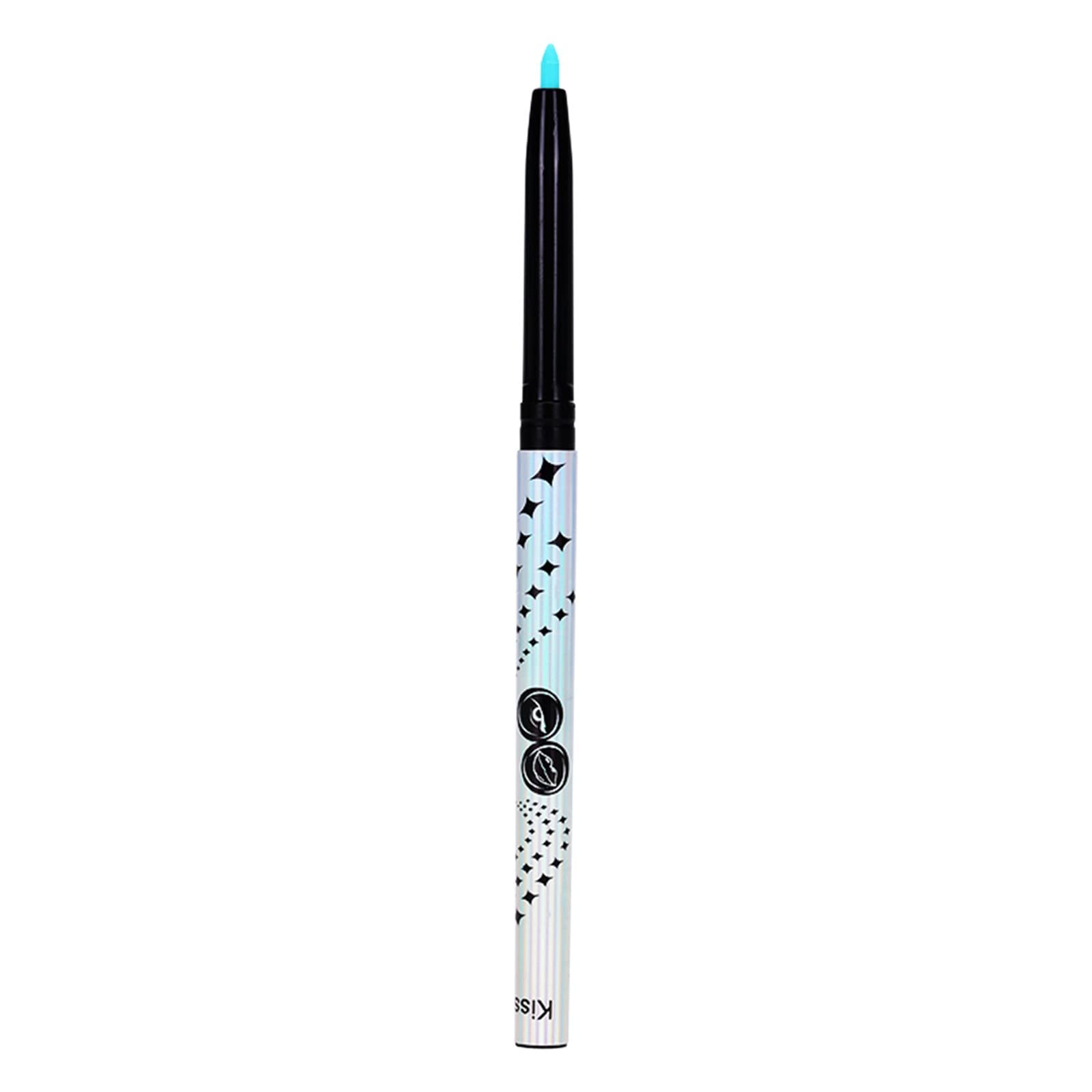 Matte Eyeliner Pencil Highly Pigmented Professional Long Lasting Smudgeproof Colored Gel Eye Lip Liner Pen All-in-One Makeup