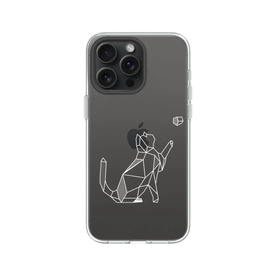 Coque iPhone 15 Pro Max transparente RhinoShield protection personnalisable anti-jaunissement