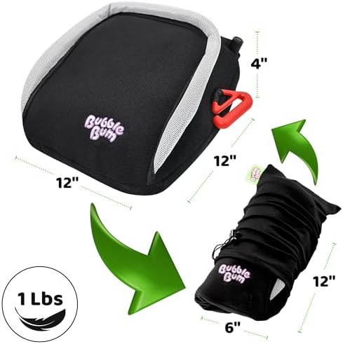 BubbleBum Inflatable Travel Booster Car Seat β Backless Booster carseat - 4