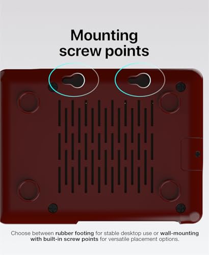 Image of Argon Forty NEO 5 Aluminum Case for Raspberry Pi 5 with Built-in Fan - Aluminum Case, Dual Passive & Active Cooling, All Ports Access, Fits Raspberry Pi 5 2GB /4GB /8GB /16GB (BRED)