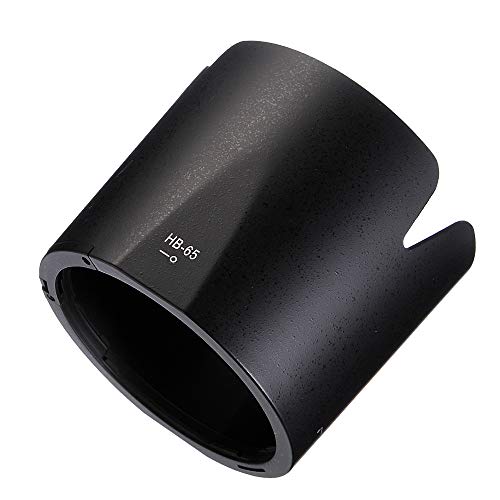 Foto4Easy Hb-65 Lens Hood,Bayonet Mount Lens Hood For Nikon Af-S Nikkor 80-400Mm F/4.5-5.6G Ed Vr (Black) #TOP1