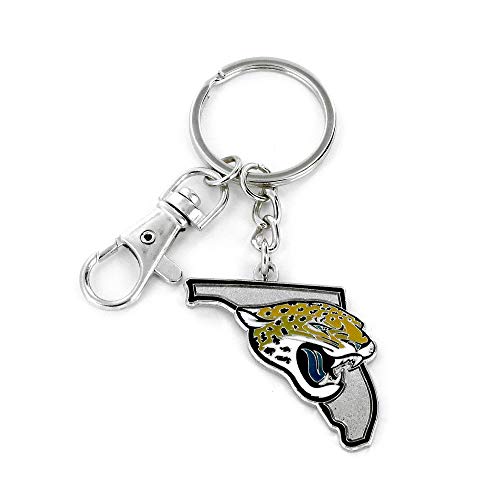 Porte-clés lourd mixte NFL Home State aminco en acier pour fan de football