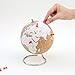 SUCK UK Blanco Globo Terráqueo Pequeño | Bola del Mundo De Corcho...